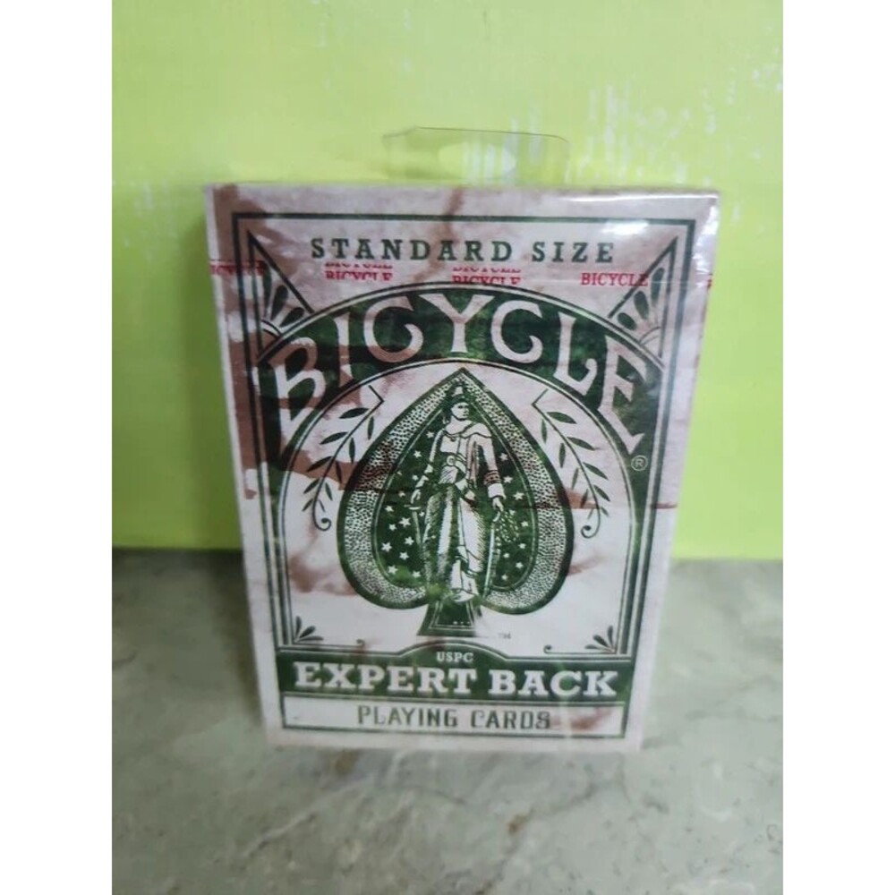 Bicycle Expert Back Green Heritage Playing Cards NEW Factory Sealed